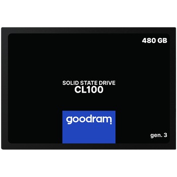 Solid State Drive (SSD) GoodRam CL100 Gen.3, 480GB, 2.5